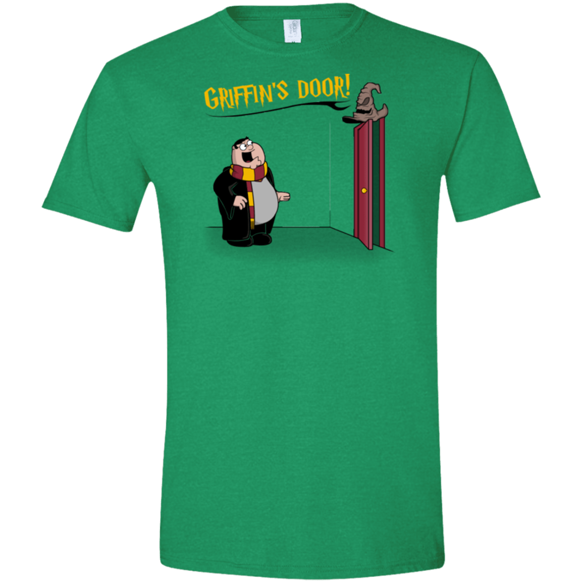 T-Shirts Heather Irish Green / S Griffins Door Men's Semi-Fitted Softstyle