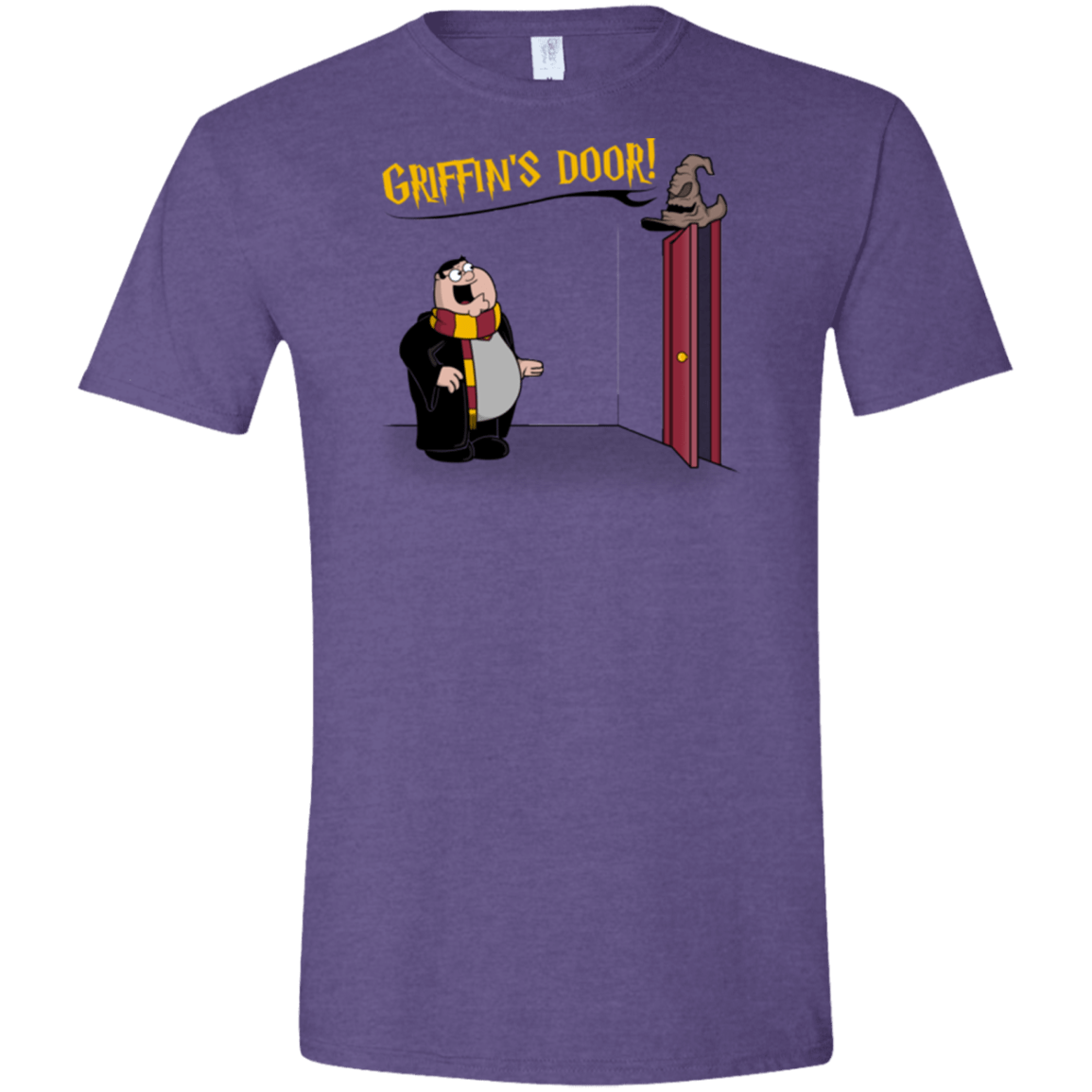 T-Shirts Heather Purple / S Griffins Door Men's Semi-Fitted Softstyle