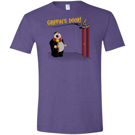 T-Shirts Heather Purple / S Griffins Door Men's Semi-Fitted Softstyle