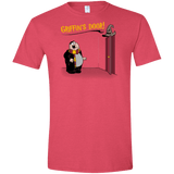 T-Shirts Heather Red / S Griffins Door Men's Semi-Fitted Softstyle