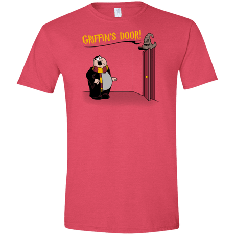 T-Shirts Heather Red / S Griffins Door Men's Semi-Fitted Softstyle