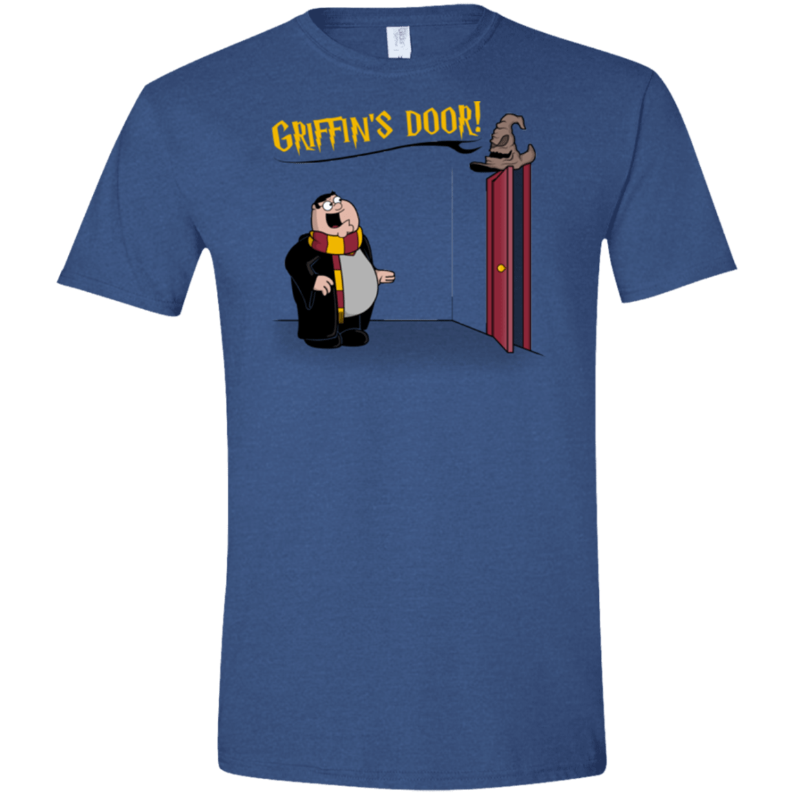 T-Shirts Heather Royal / X-Small Griffins Door Men's Semi-Fitted Softstyle