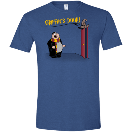 T-Shirts Heather Royal / X-Small Griffins Door Men's Semi-Fitted Softstyle