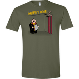 T-Shirts Military Green / S Griffins Door Men's Semi-Fitted Softstyle