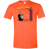 T-Shirts Orange / S Griffins Door Men's Semi-Fitted Softstyle