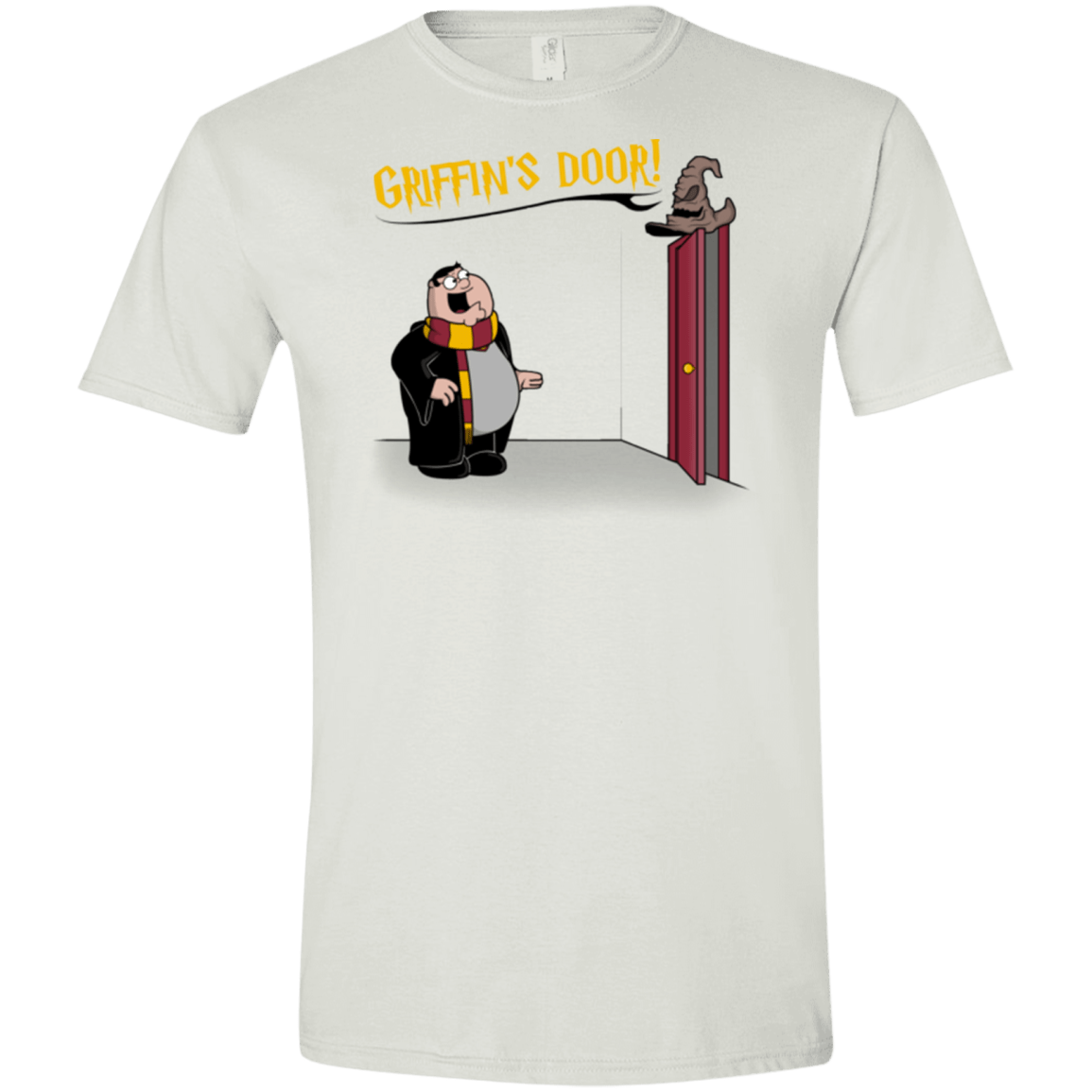 T-Shirts White / X-Small Griffins Door Men's Semi-Fitted Softstyle