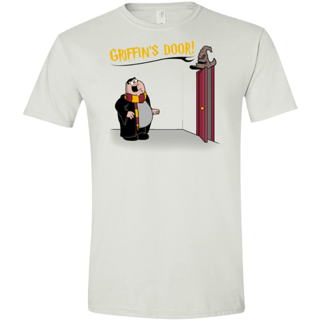 T-Shirts White / X-Small Griffins Door Men's Semi-Fitted Softstyle