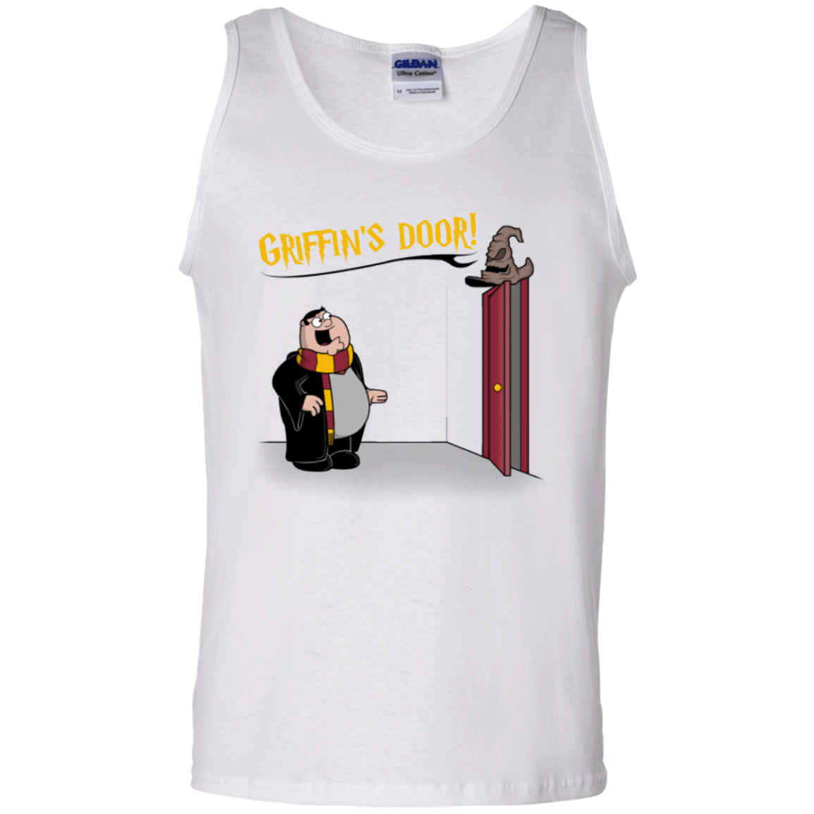 T-Shirts White / S Griffins Door Men's Tank Top