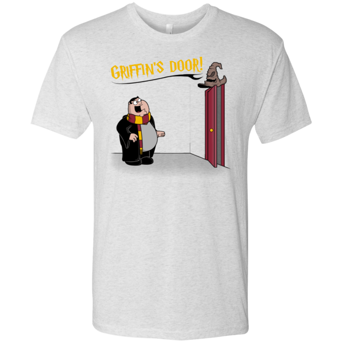 T-Shirts Heather White / S Griffins Door Men's Triblend T-Shirt