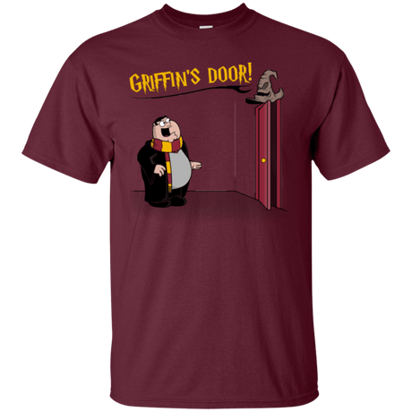 T-Shirts Maroon / S Griffins Door T-Shirt