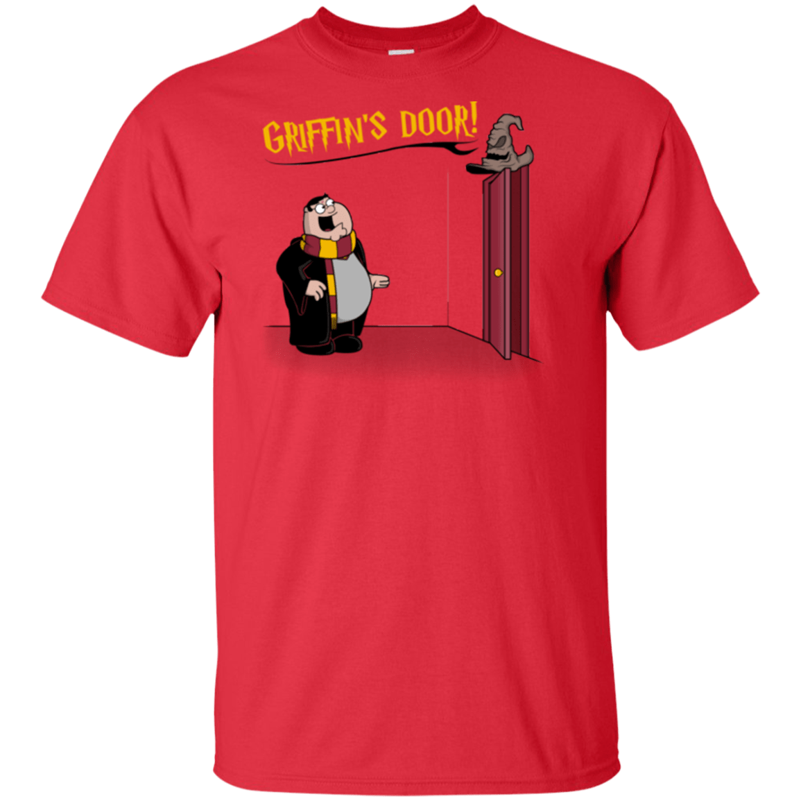 T-Shirts Red / XLT Griffins Door Tall T-Shirt