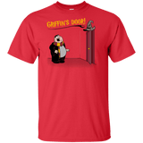 T-Shirts Red / XLT Griffins Door Tall T-Shirt