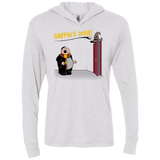 T-Shirts Heather White / X-Small Griffins Door Triblend Long Sleeve Hoodie Tee