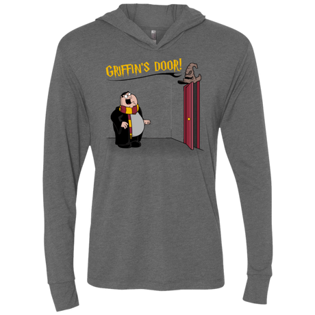 T-Shirts Premium Heather / X-Small Griffins Door Triblend Long Sleeve Hoodie Tee