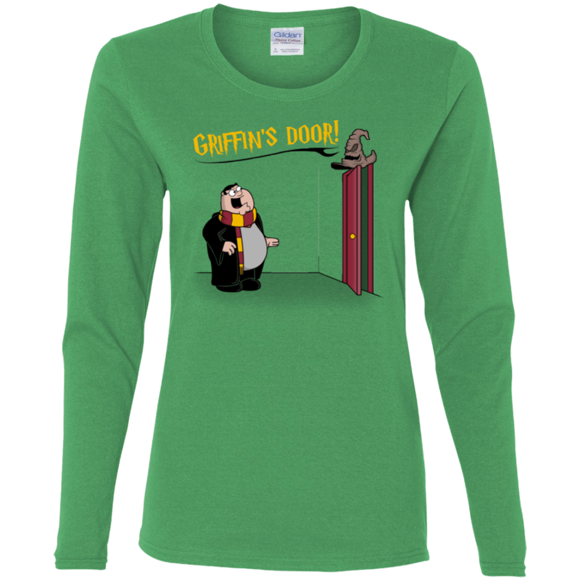 T-Shirts Irish Green / S Griffins Door Women's Long Sleeve T-Shirt