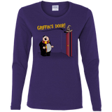 T-Shirts Purple / S Griffins Door Women's Long Sleeve T-Shirt