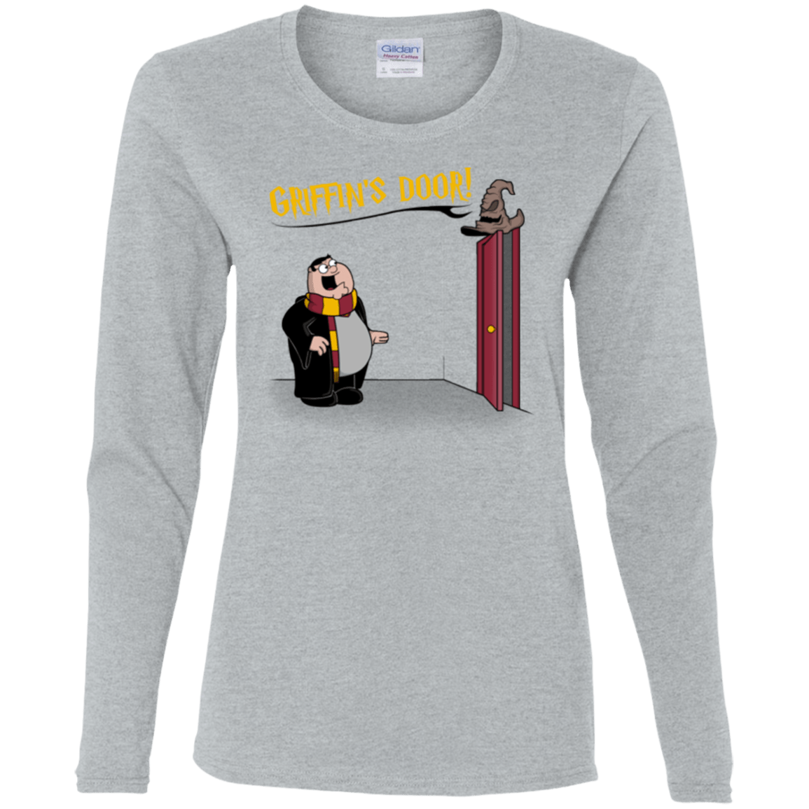 T-Shirts Sport Grey / S Griffins Door Women's Long Sleeve T-Shirt