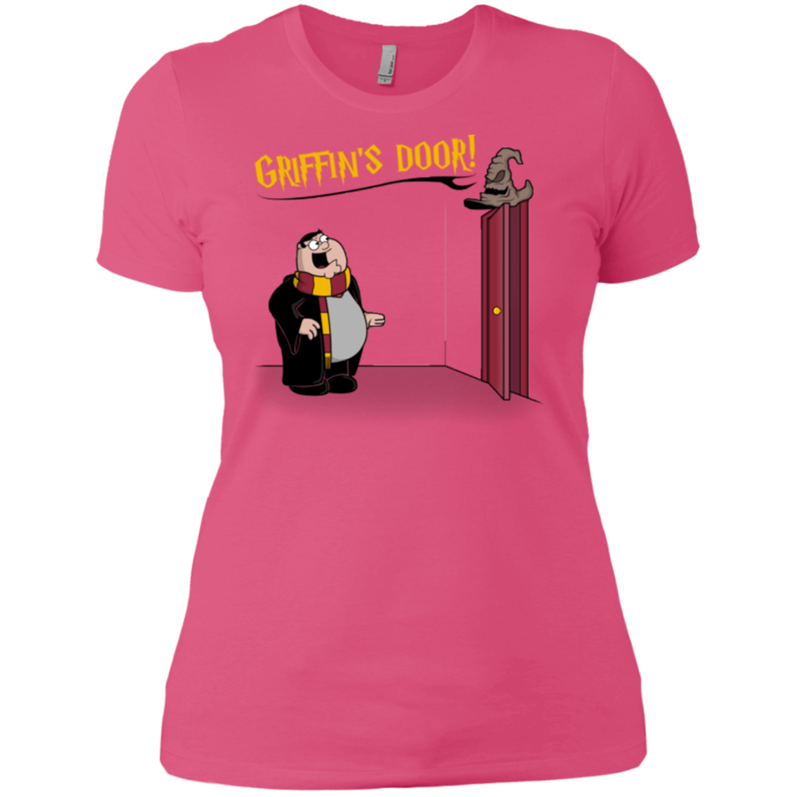 T-Shirts Hot Pink / X-Small Griffins Door Women's Premium T-Shirt