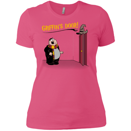 T-Shirts Hot Pink / X-Small Griffins Door Women's Premium T-Shirt