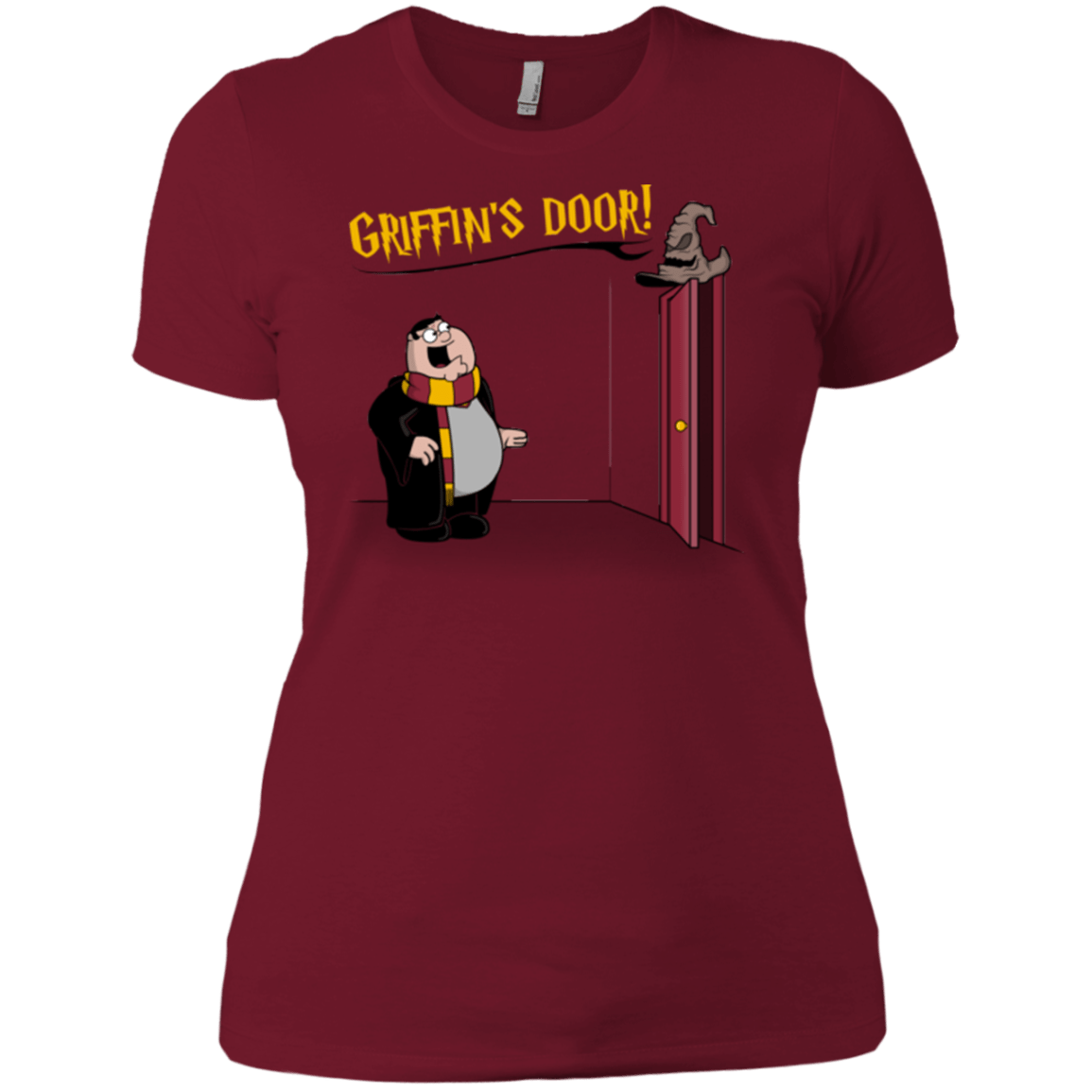T-Shirts Scarlet / X-Small Griffins Door Women's Premium T-Shirt