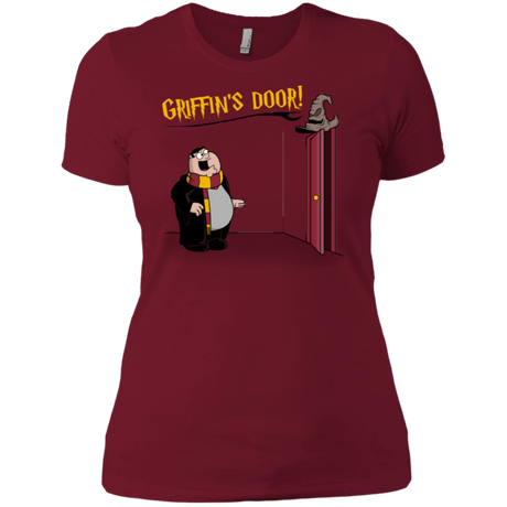 T-Shirts Scarlet / X-Small Griffins Door Women's Premium T-Shirt