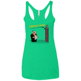 T-Shirts Envy / X-Small Griffins Door Women's Triblend Racerback Tank