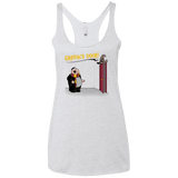 T-Shirts Heather White / X-Small Griffins Door Women's Triblend Racerback Tank