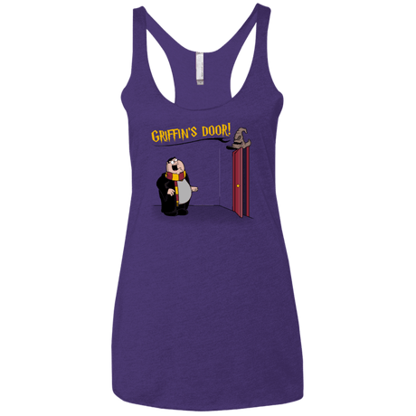T-Shirts Purple Rush / X-Small Griffins Door Women's Triblend Racerback Tank