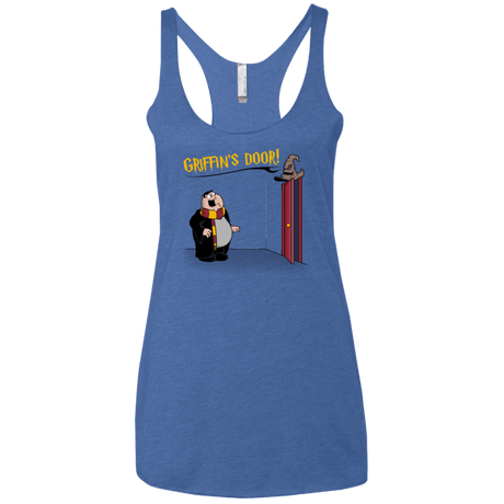 T-Shirts Vintage Royal / X-Small Griffins Door Women's Triblend Racerback Tank