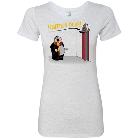 T-Shirts Heather White / S Griffins Door Women's Triblend T-Shirt