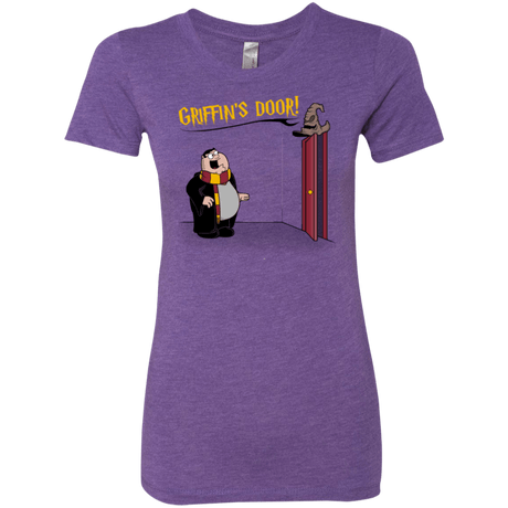 T-Shirts Purple Rush / S Griffins Door Women's Triblend T-Shirt