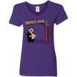 T-Shirts Purple / S Griffins Door Women's V-Neck T-Shirt