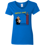 T-Shirts Royal / S Griffins Door Women's V-Neck T-Shirt