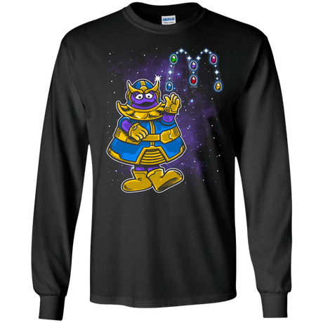 T-Shirts Black / S Grimace Men's Long Sleeve T-Shirt