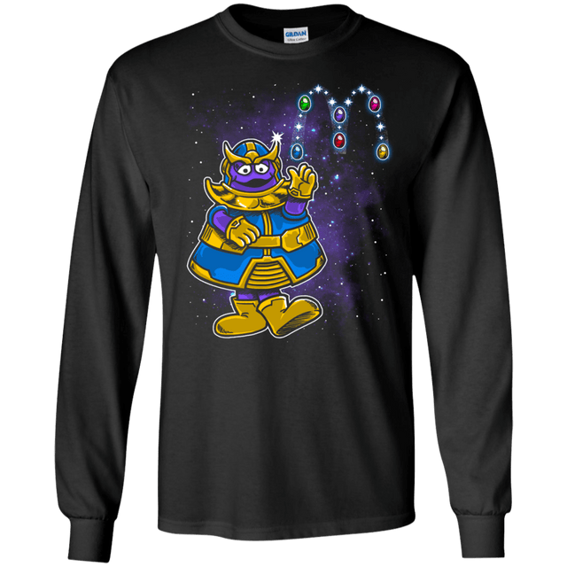 T-Shirts Black / S Grimace Men's Long Sleeve T-Shirt