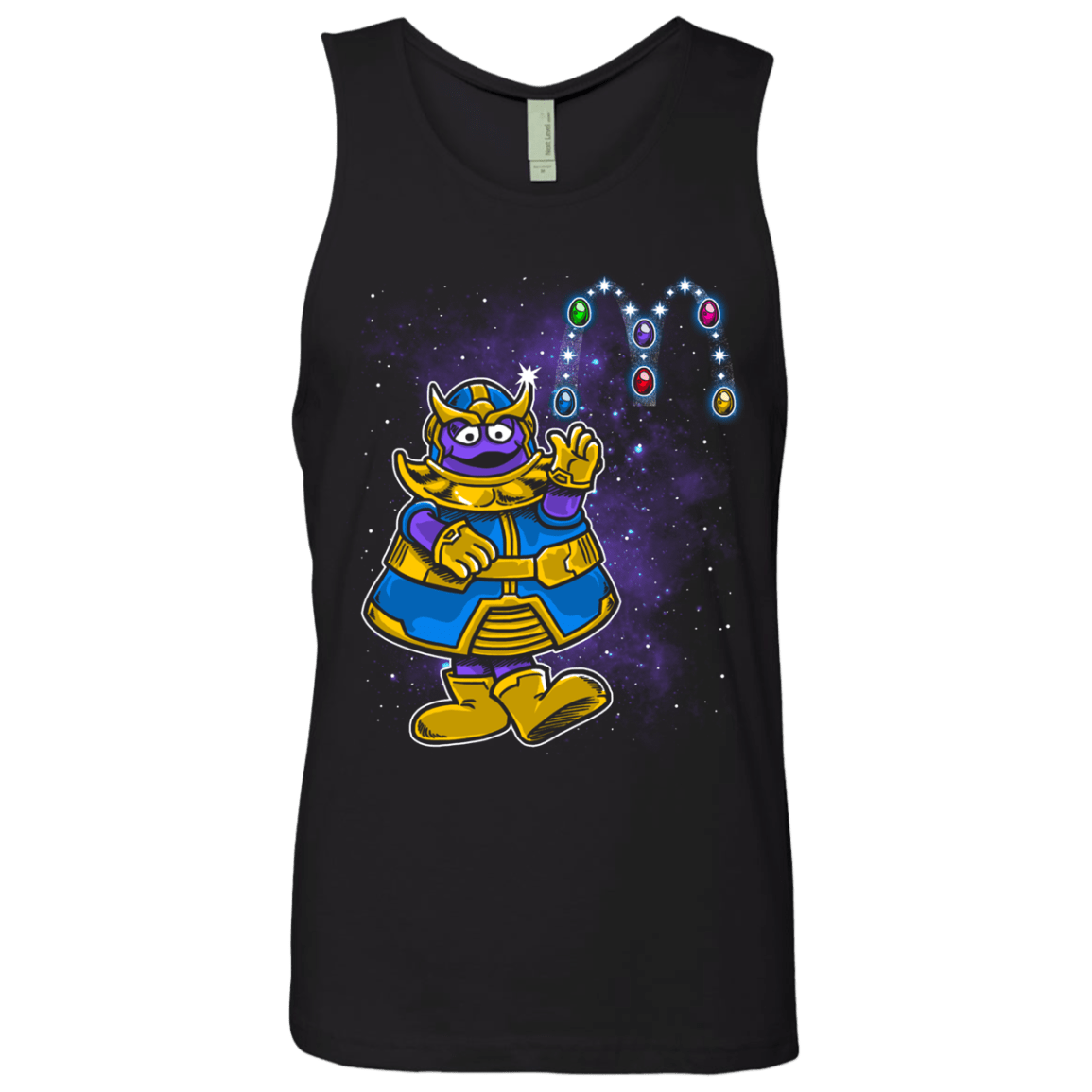 T-Shirts Black / S Grimace Men's Premium Tank Top