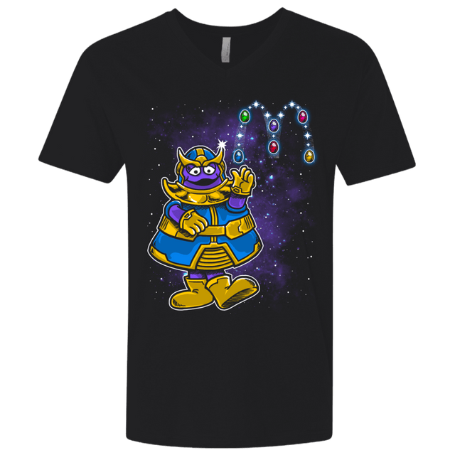 T-Shirts Black / X-Small Grimace Men's Premium V-Neck