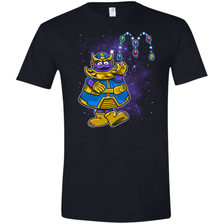 T-Shirts Black / X-Small Grimace Men's Semi-Fitted Softstyle