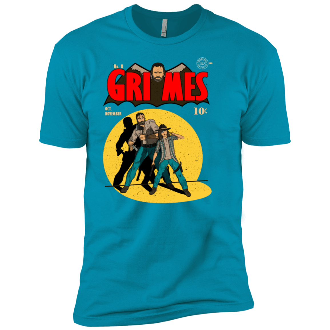 T-Shirts Turquoise / YXS Grimes Boys Premium T-Shirt