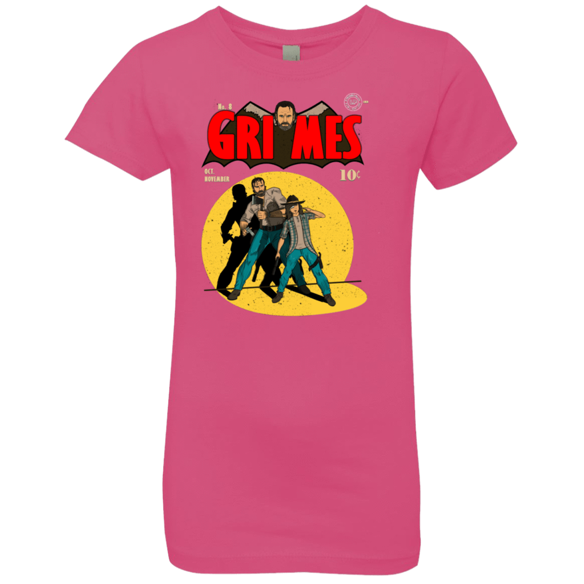 T-Shirts Hot Pink / YXS Grimes Girls Premium T-Shirt