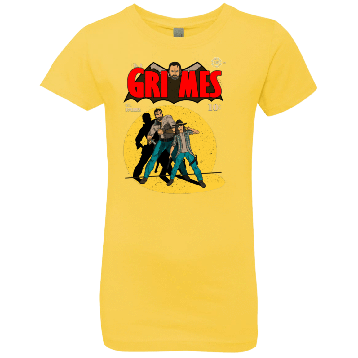 T-Shirts Vibrant Yellow / YXS Grimes Girls Premium T-Shirt