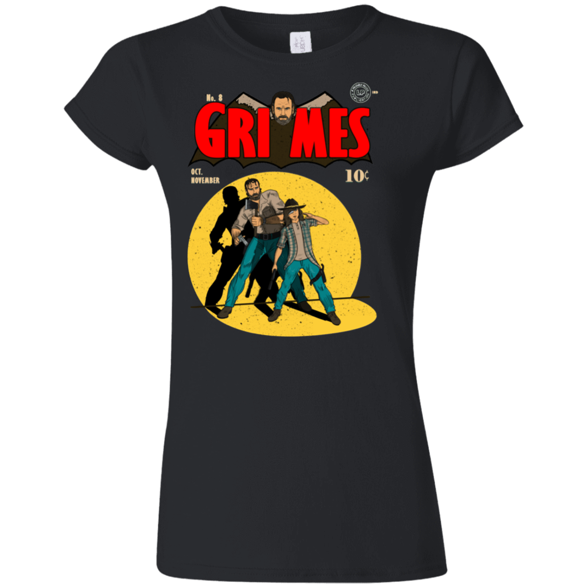 T-Shirts Black / S Grimes Junior Slimmer-Fit T-Shirt