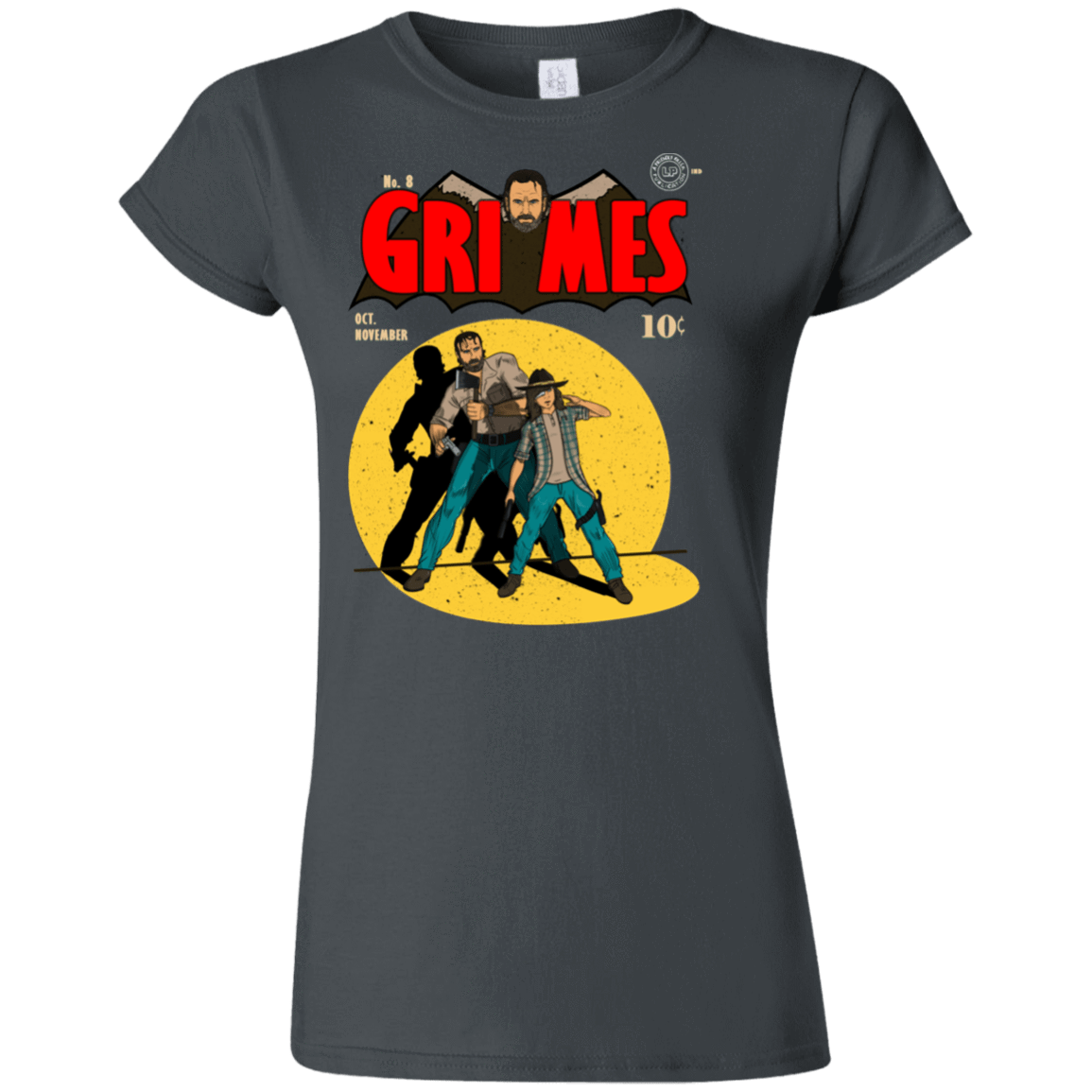 T-Shirts Charcoal / S Grimes Junior Slimmer-Fit T-Shirt