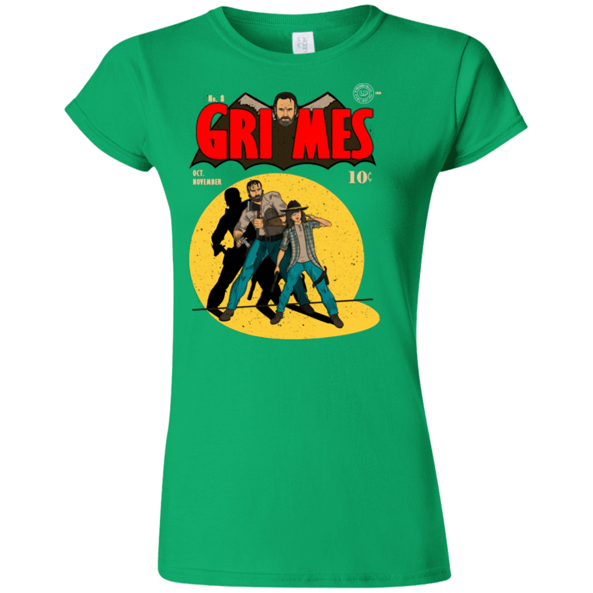 T-Shirts Irish Green / S Grimes Junior Slimmer-Fit T-Shirt