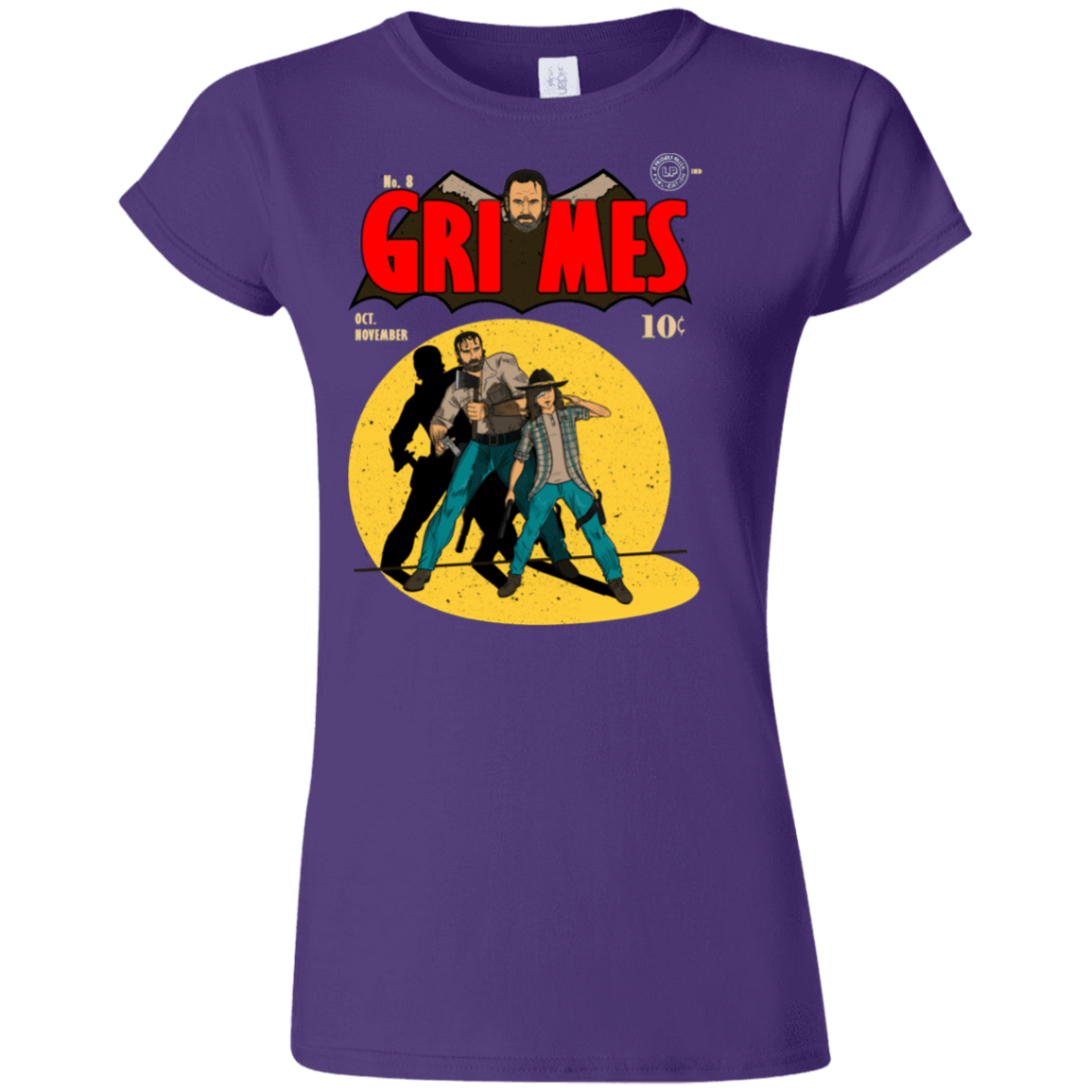 T-Shirts Purple / S Grimes Junior Slimmer-Fit T-Shirt