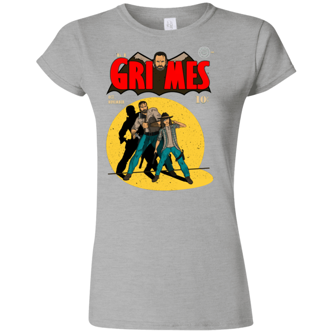 T-Shirts Sport Grey / S Grimes Junior Slimmer-Fit T-Shirt