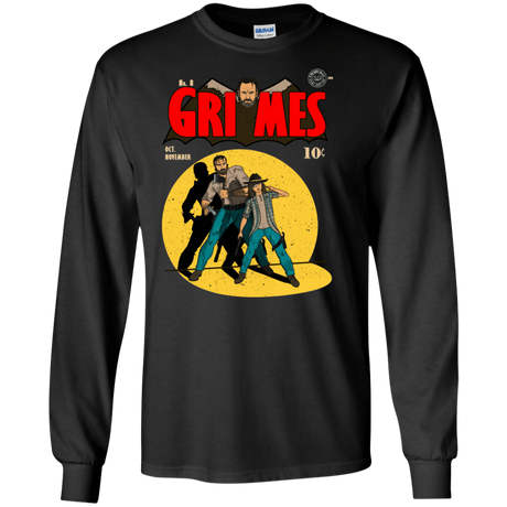 T-Shirts Black / S Grimes Men's Long Sleeve T-Shirt