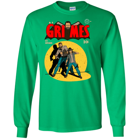 T-Shirts Irish Green / S Grimes Men's Long Sleeve T-Shirt