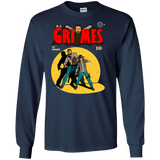 T-Shirts Navy / S Grimes Men's Long Sleeve T-Shirt