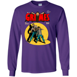 T-Shirts Purple / S Grimes Men's Long Sleeve T-Shirt